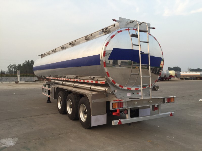 36000 liters aluminum fuel tank Trailer/oil tank Trailer for sale/2 axle fuel tanker semi-Trailer/diesel Trailer tank manufacturer