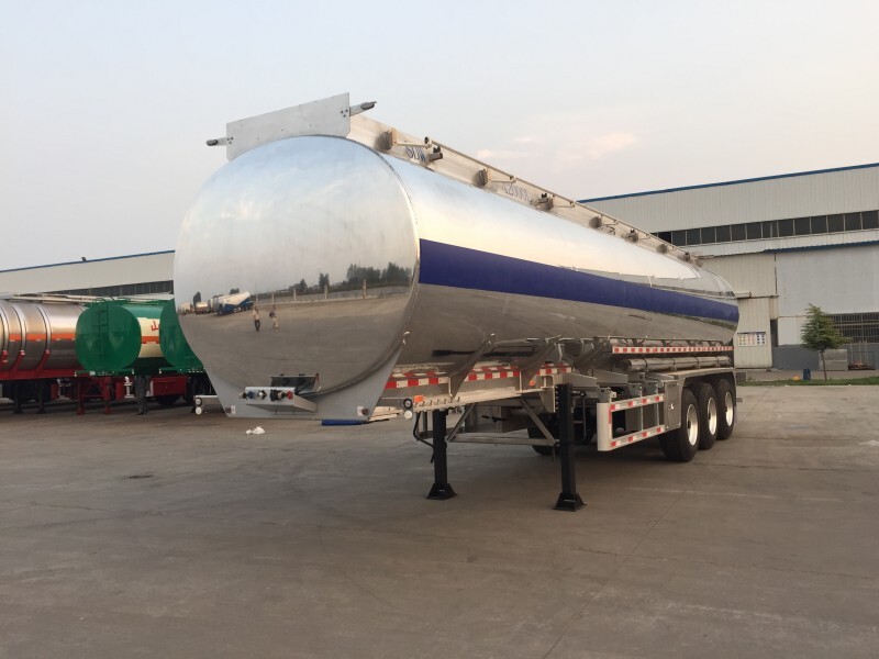 36000 liters aluminum fuel tank Trailer/oil tank Trailer for sale/2 axle fuel tanker semi-Trailer/diesel Trailer tank manufacturer