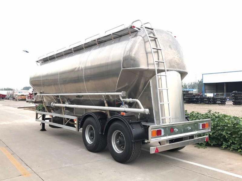 cement tank semi trailer/bulk cement semi trailer/bulk cement tanker trailer