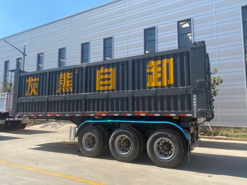 3 axle dump Trailer/semi dump trailers/80 ton dump Trailer