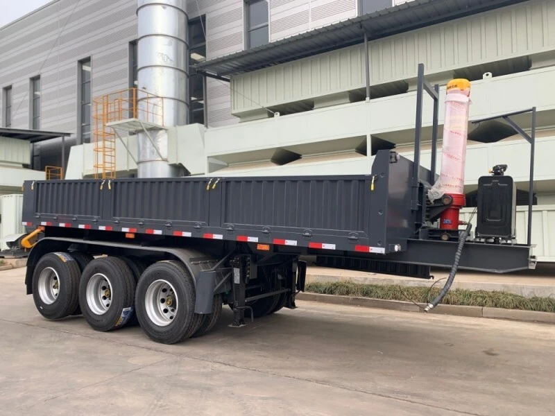 High-Quality Side Dump Semi Trailer for Sale | Shandong Hezhong | 30 ...