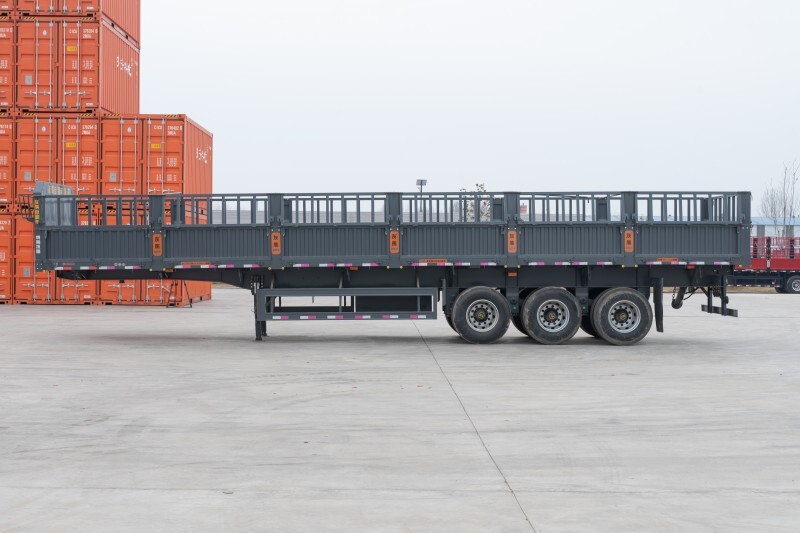 60 ton fence semi Trailer/3 axle fence semi Trailer for sale/4 axles fence Trailer manufacturer
