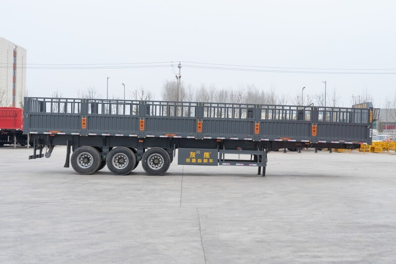 60 ton fence semi Trailer/3 axle fence semi Trailer for sale/4 axles fence Trailer manufacturer