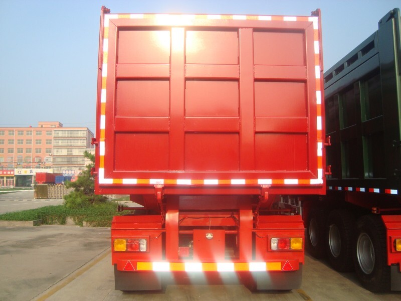 100 ton tipper Trailer/rear dump semi Trailer/dump Trailer heavy duty