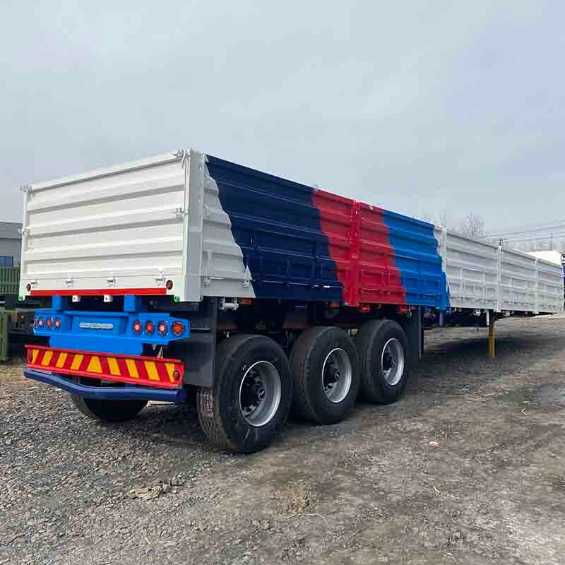 3 axle sidewall semi Trailer for sale/side wall Trailer 40ft/4 axle sidewall semi Trailer