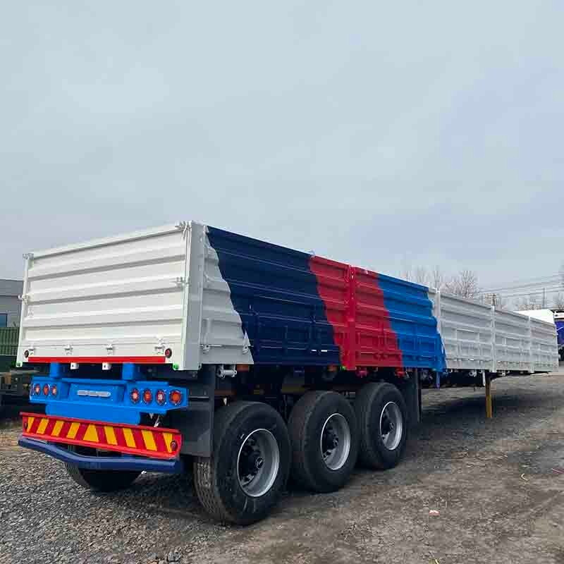 3 axle sidewall semi Trailer for sale/side wall Trailer 40ft/4 axle sidewall semi Trailer