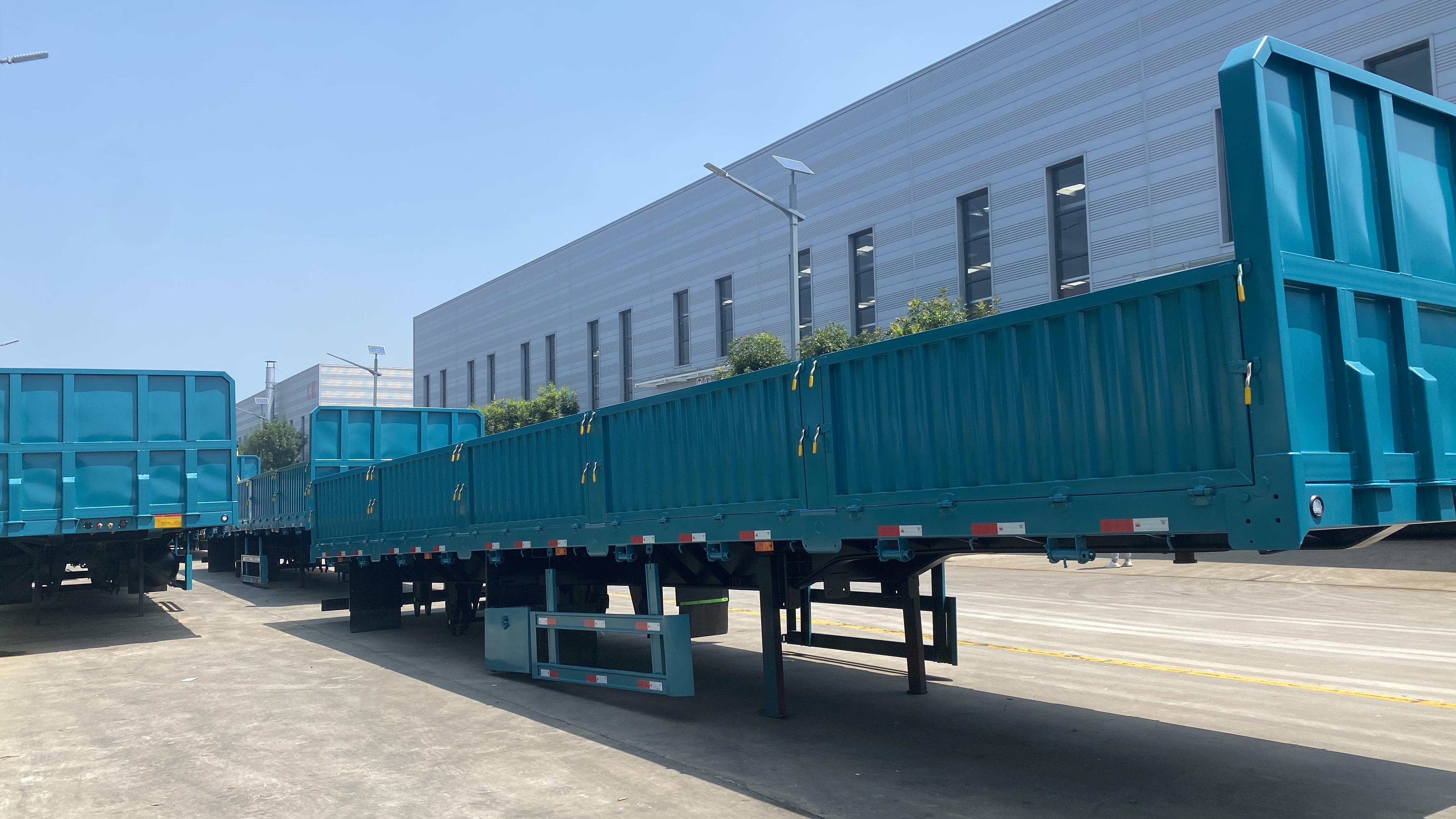 3 axles sidewall semi Trailer/sidewall Trailer for sale/sidewall semi-Trailer manufacturer