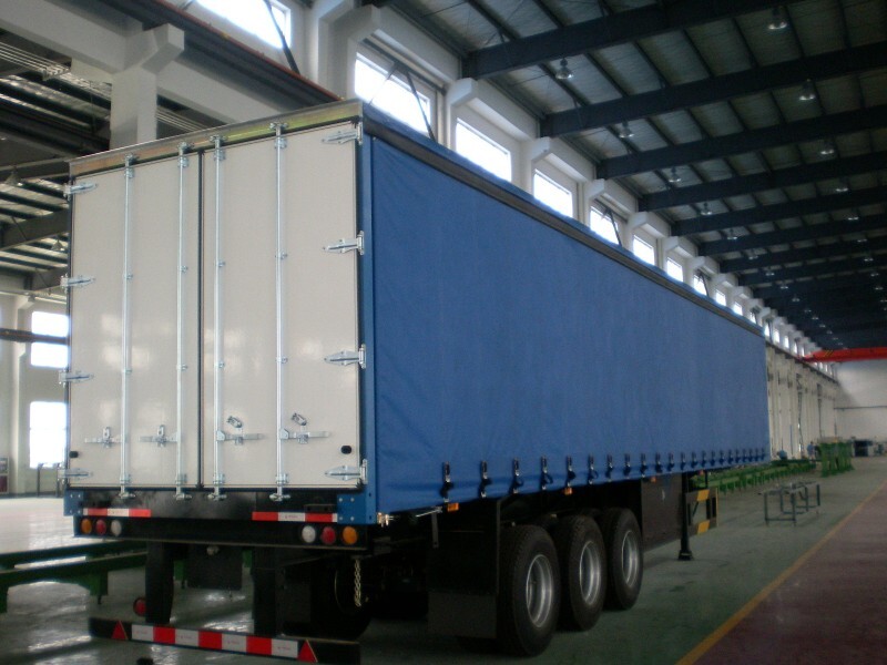 60t side curtain semi Trailer/curtain Trailer manufacturer/Trailer curtains for sale
