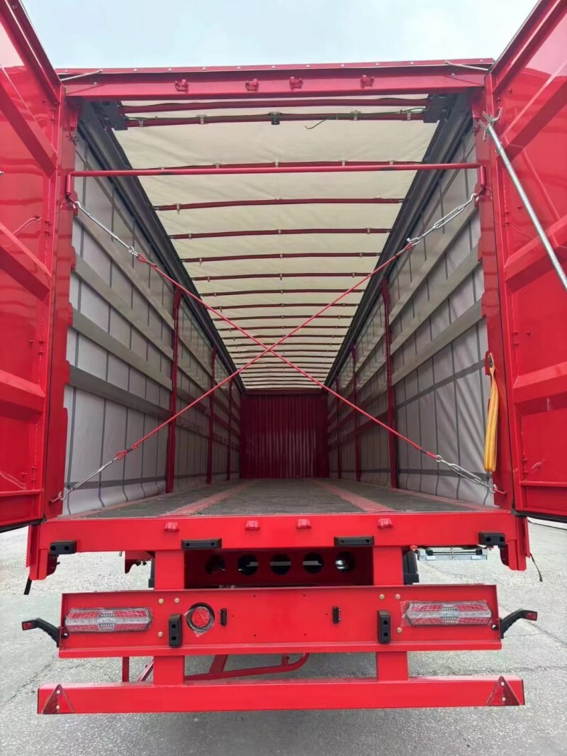 60t side curtain semi Trailer/curtain Trailer manufacturer/Trailer curtains for sale