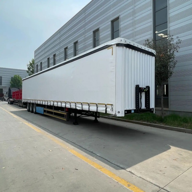 60t side curtain semi Trailer/curtain Trailer manufacturer/Trailer curtains for sale