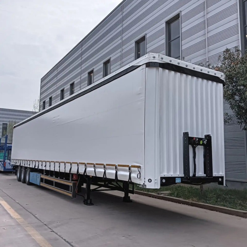 60t side curtain semi Trailer/curtain Trailer manufacturer/Trailer curtains for sale