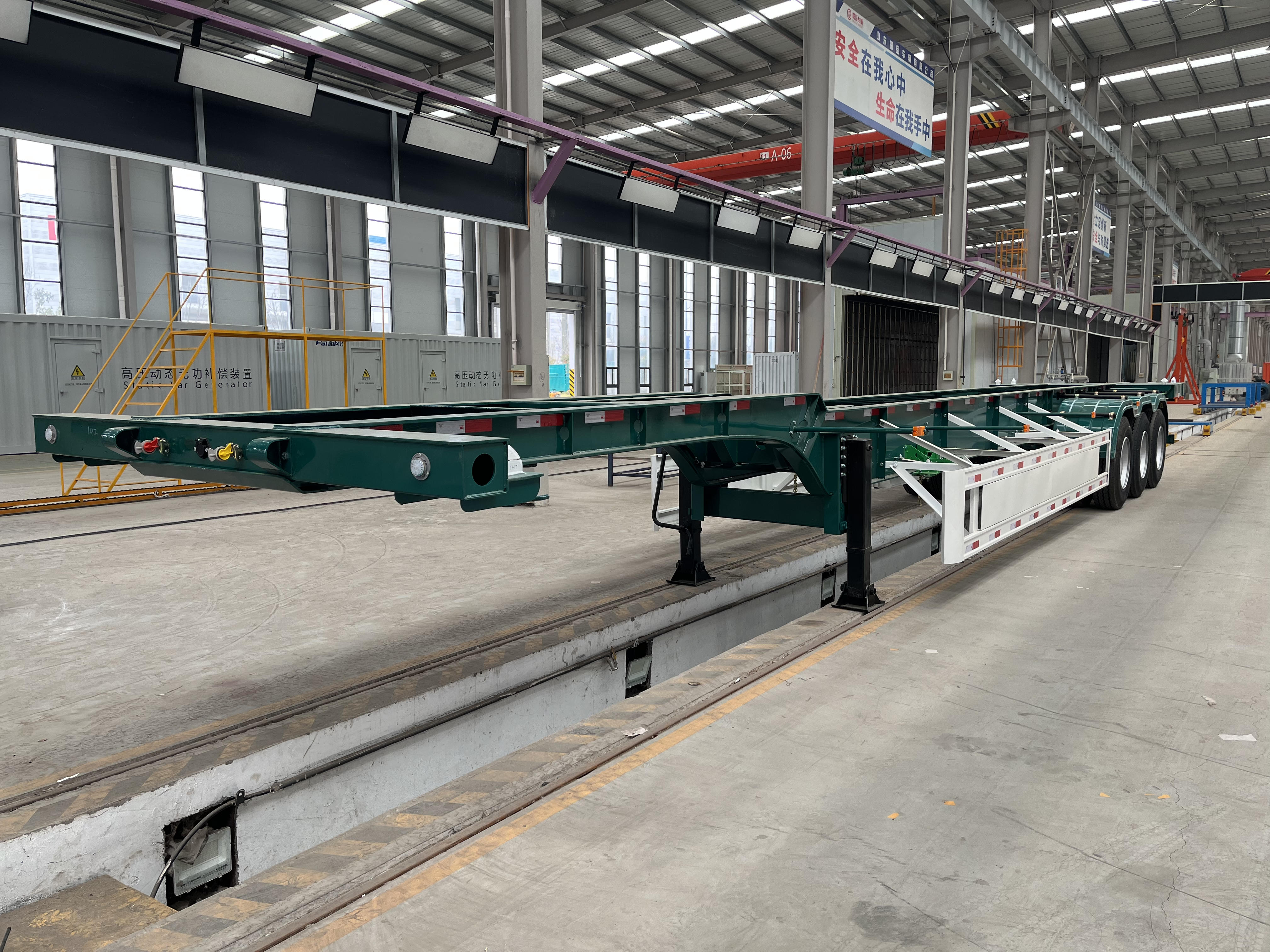 skeletal Trailer gooseneck/skeleton semi Trailer manufacturer/skeleton Trailer for sale