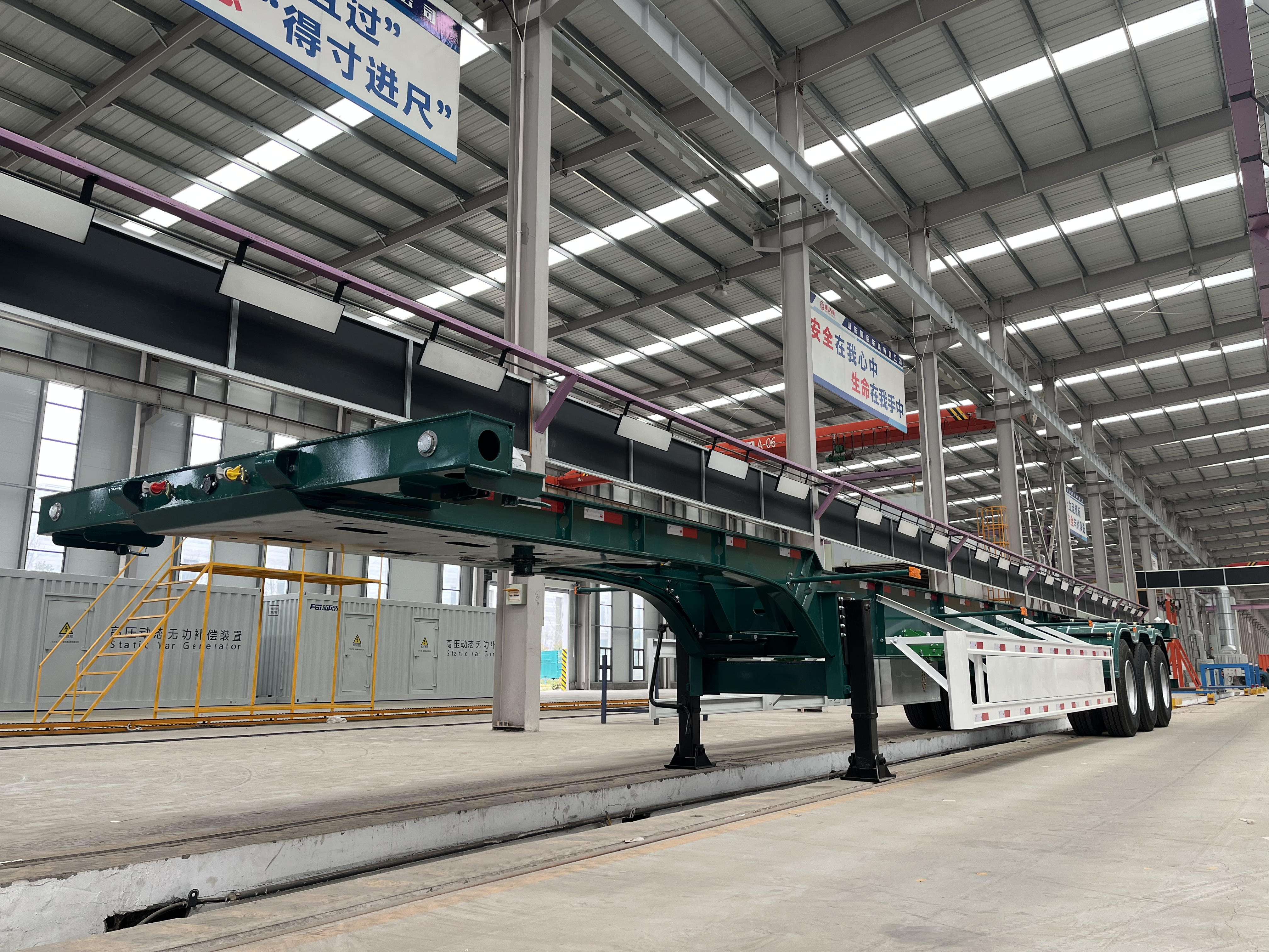 skeletal Trailer gooseneck/skeleton semi Trailer manufacturer/skeleton Trailer for sale