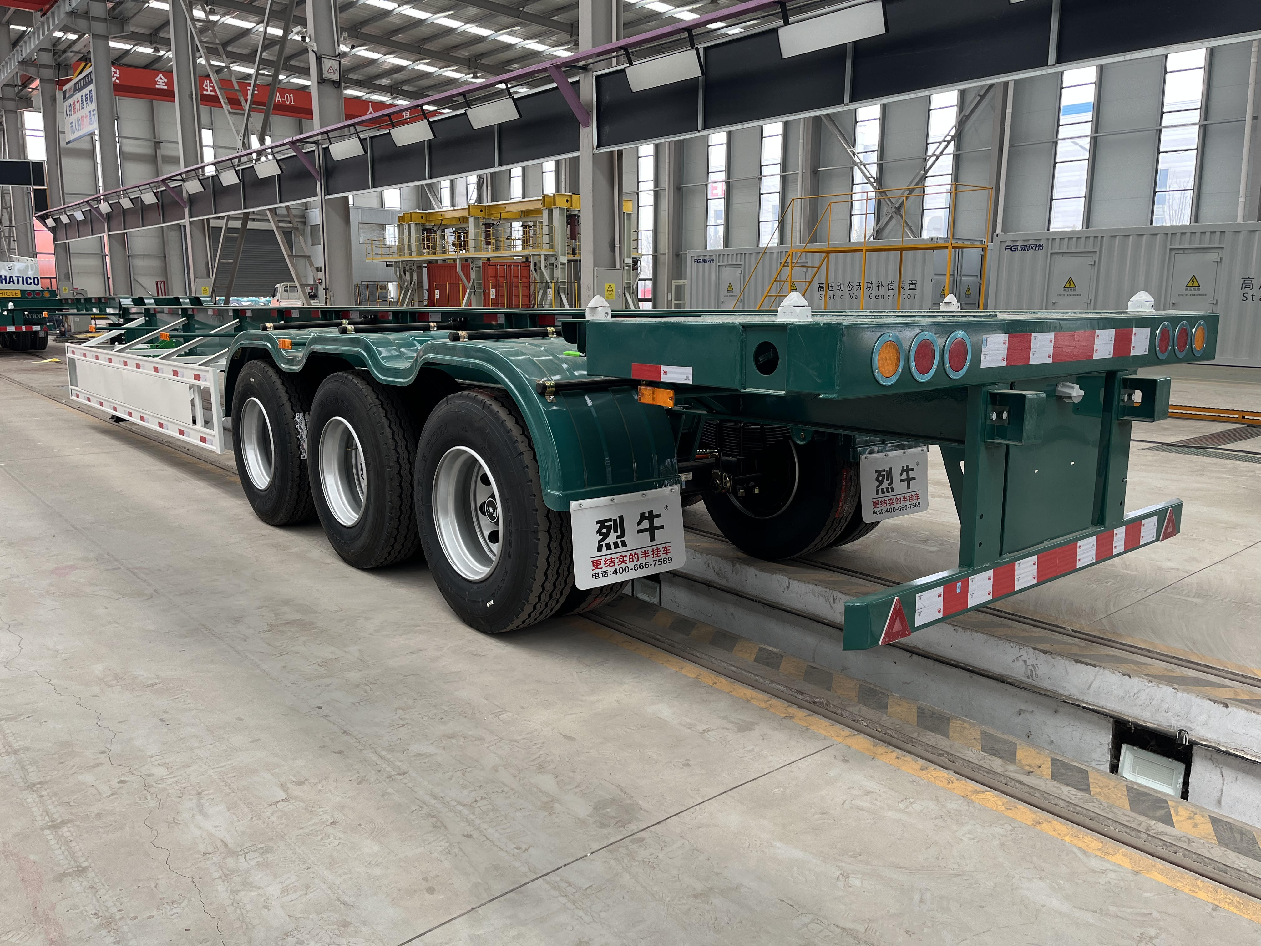 skeletal Trailer gooseneck/skeleton semi Trailer manufacturer/skeleton Trailer for sale