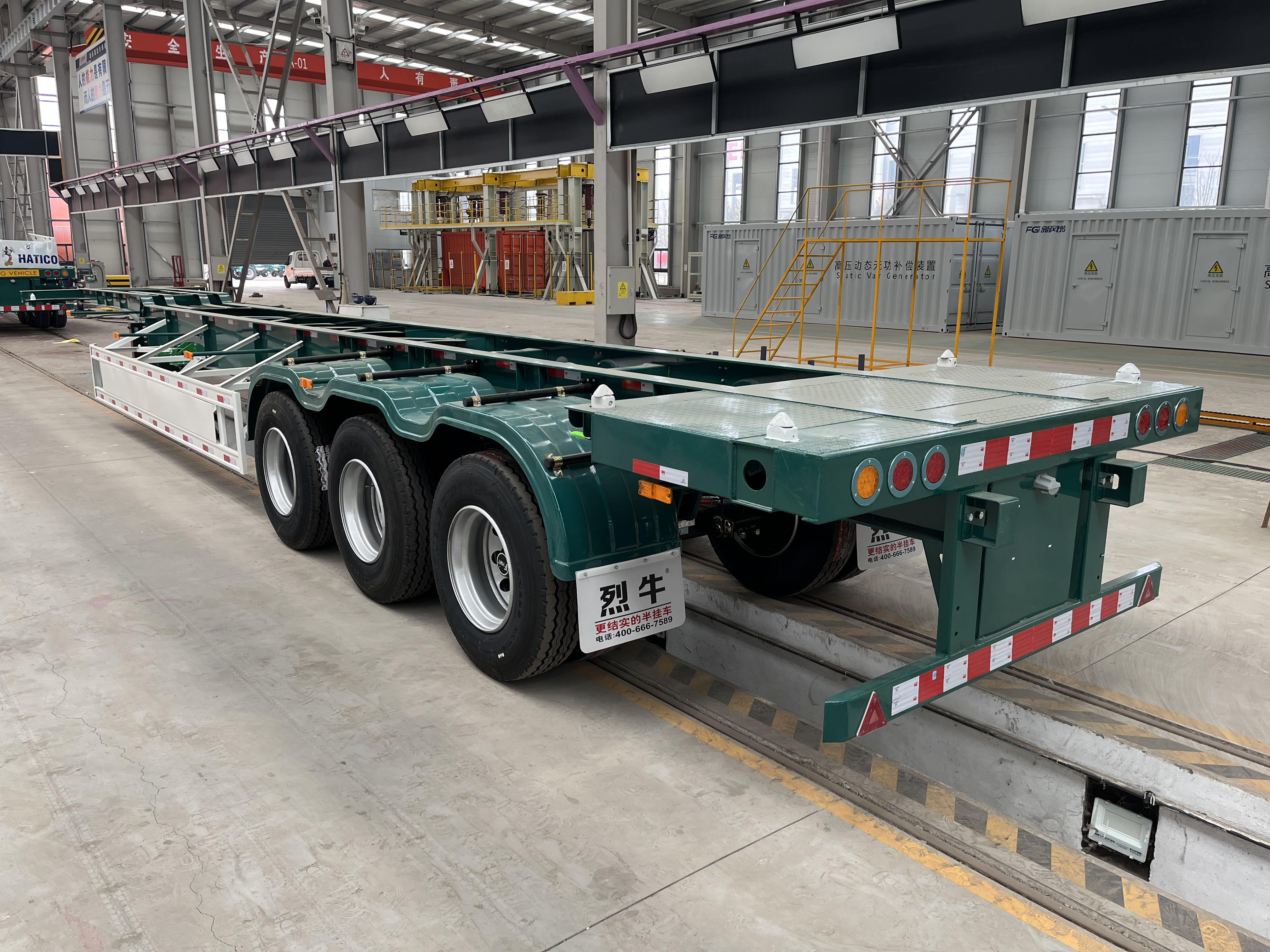 skeletal Trailer gooseneck/skeleton semi Trailer manufacturer/skeleton Trailer for sale