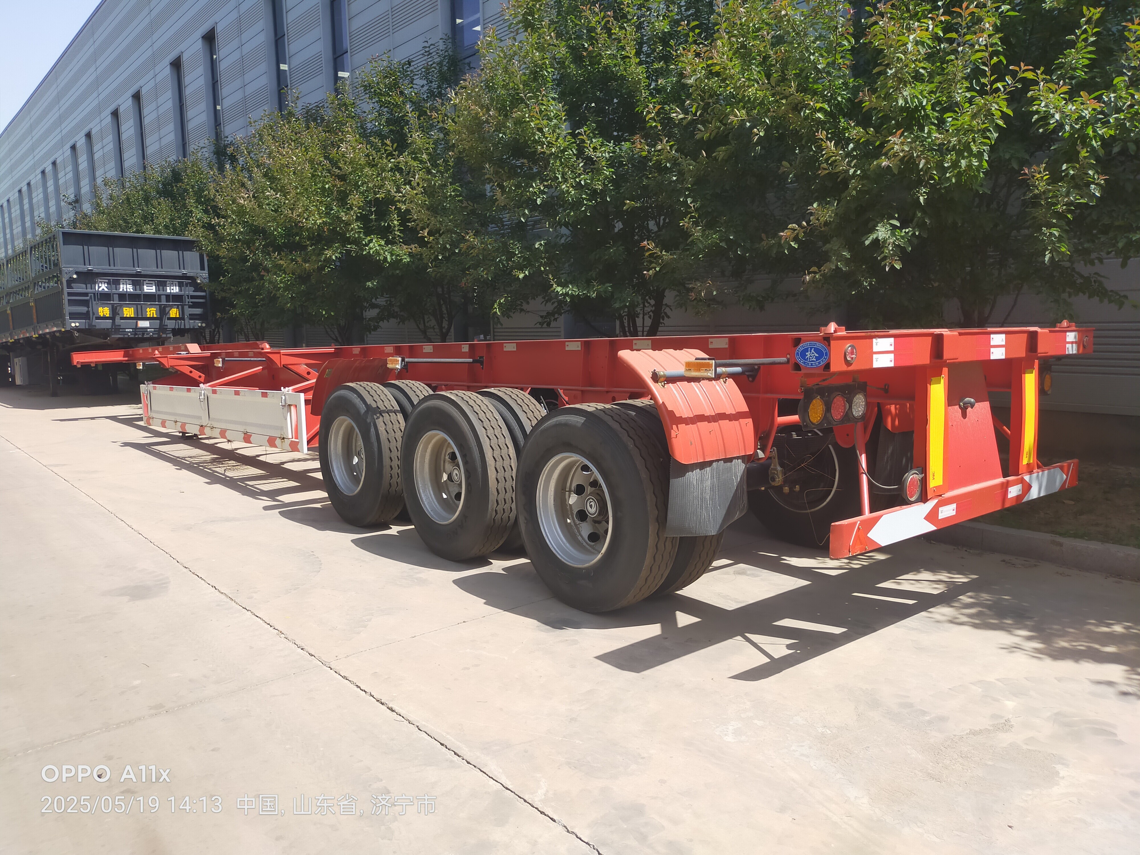 20ft skeleton semi Trailer/two axle skeleton Trailer for sale/40ft skeleton semi Trailer africa