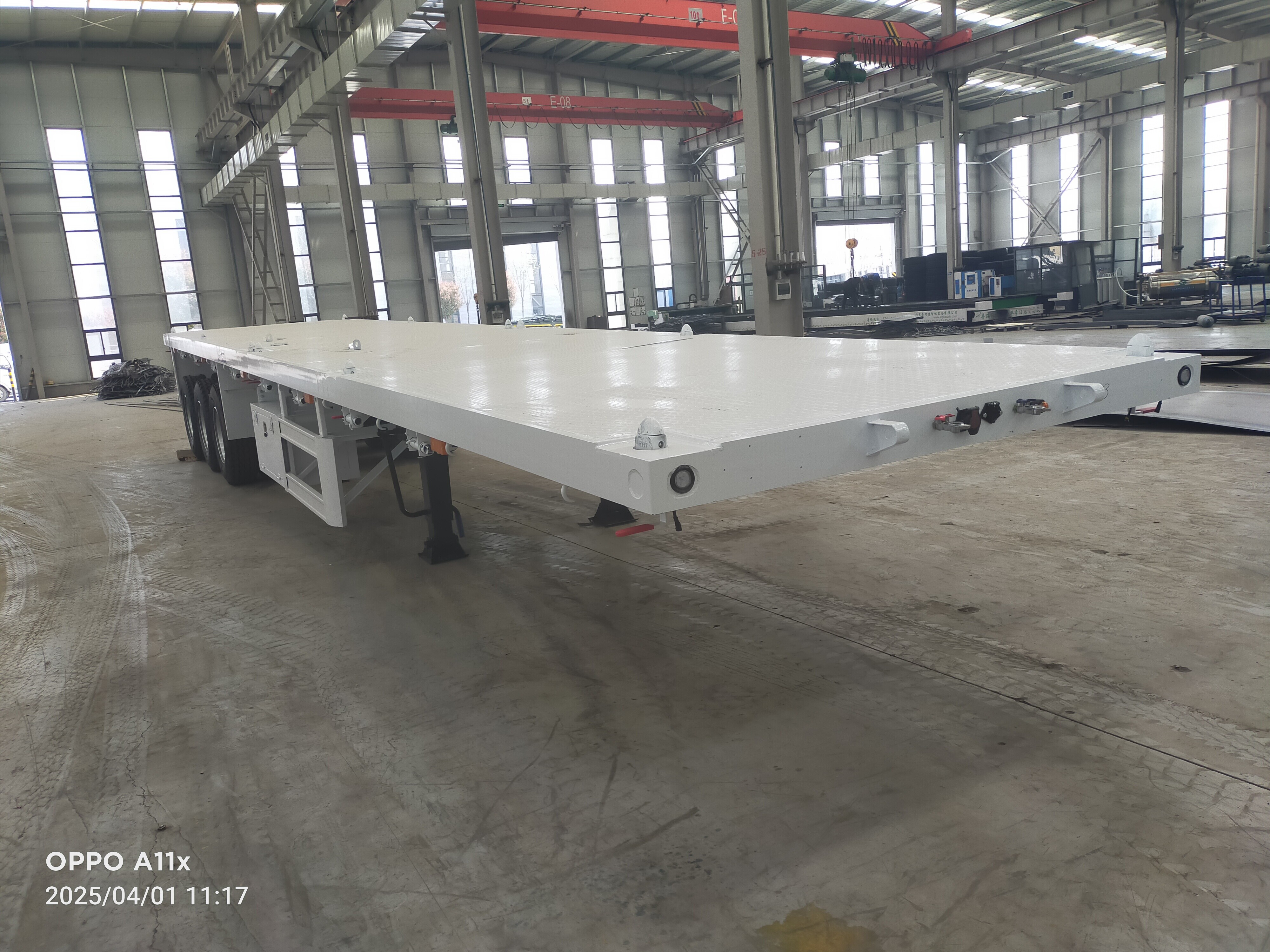 40 feet flatbed Trailer manufacturer/3 axle flatbed semi Trailer/40ft flatbed semi-Trailer for sale