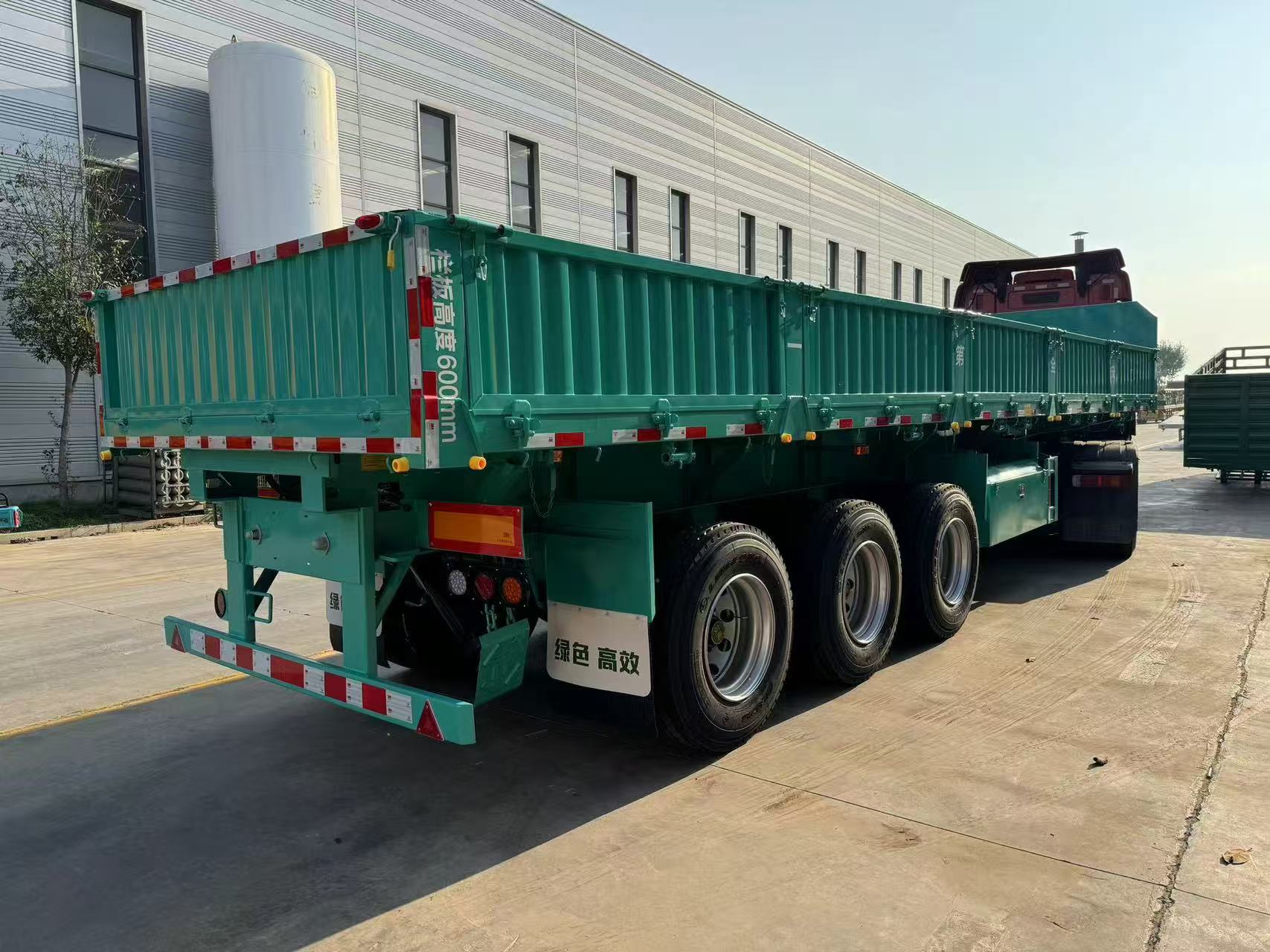 tipper Trailer 3 axle for sale/side tipper dump Trailer/80tons side dump semi Trailer manufacturer