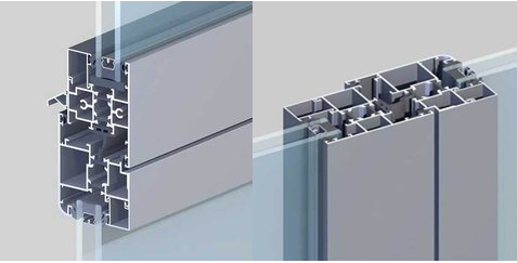 Structural glass curtain wall