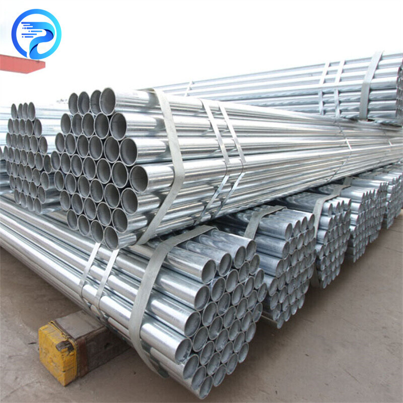  ST37-2 Galvanized Steel Round Pipe