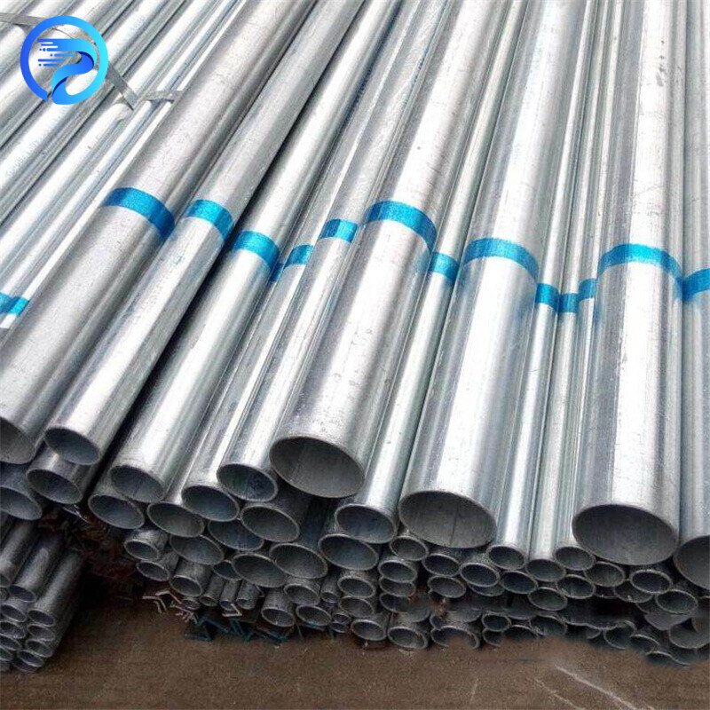  ST37-2 Galvanized Steel Round Pipe