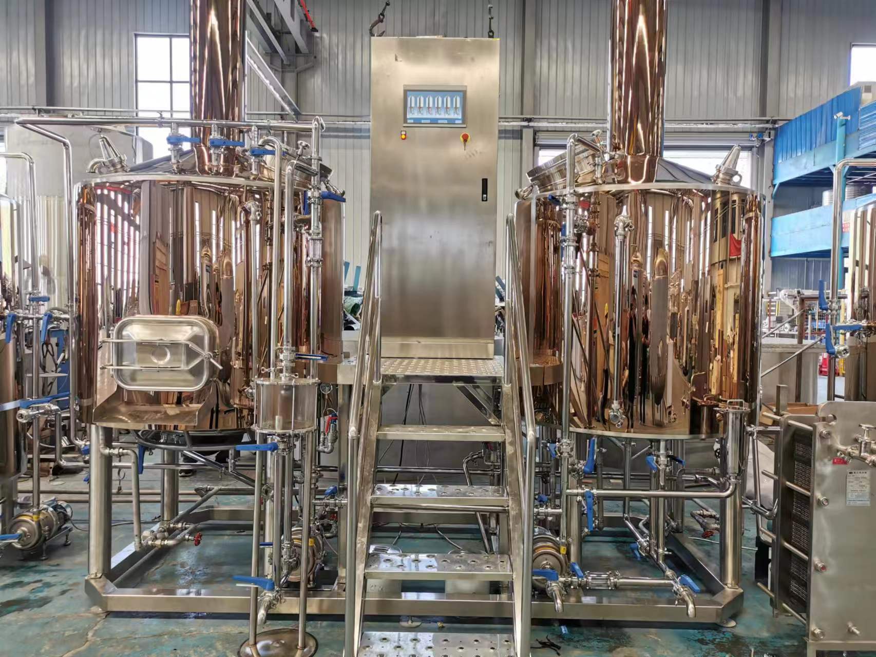 300L Mirror polished brew house