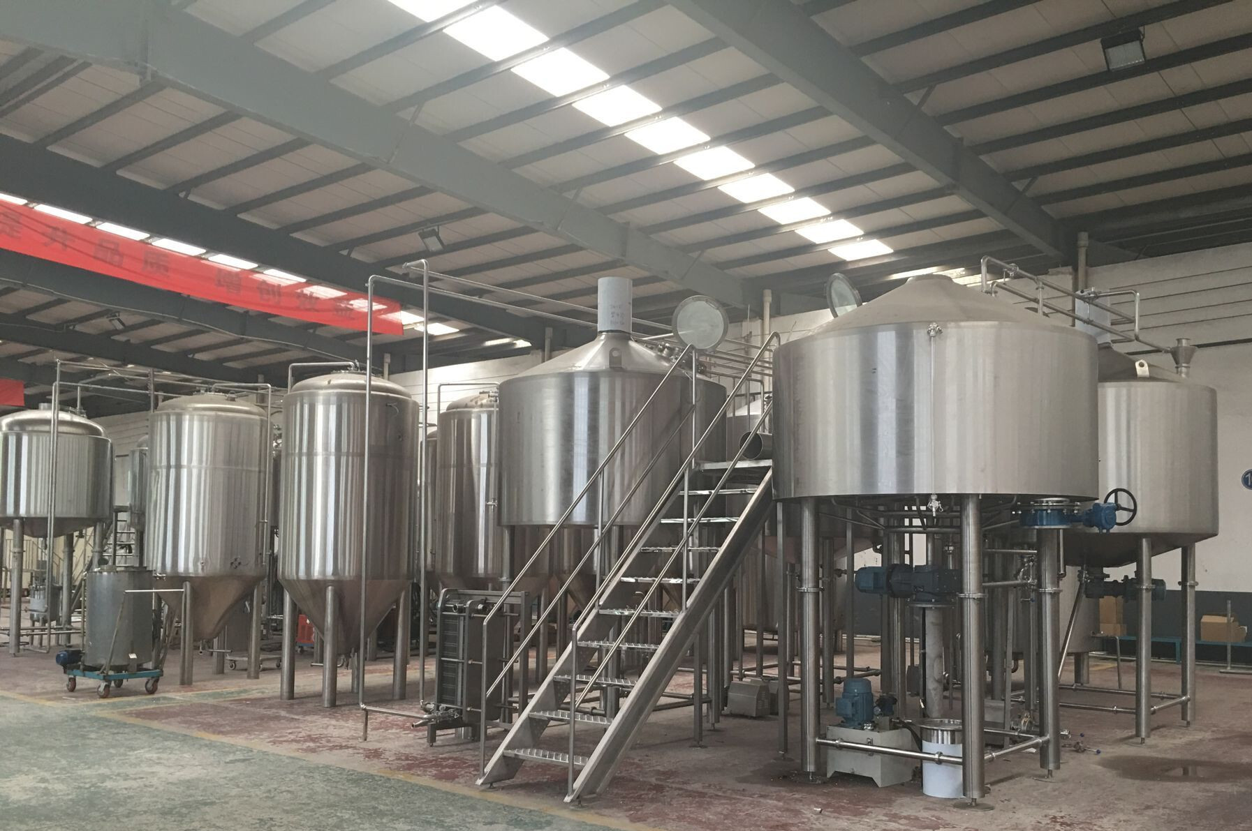 20HL 4Vessel Brew house Equipment