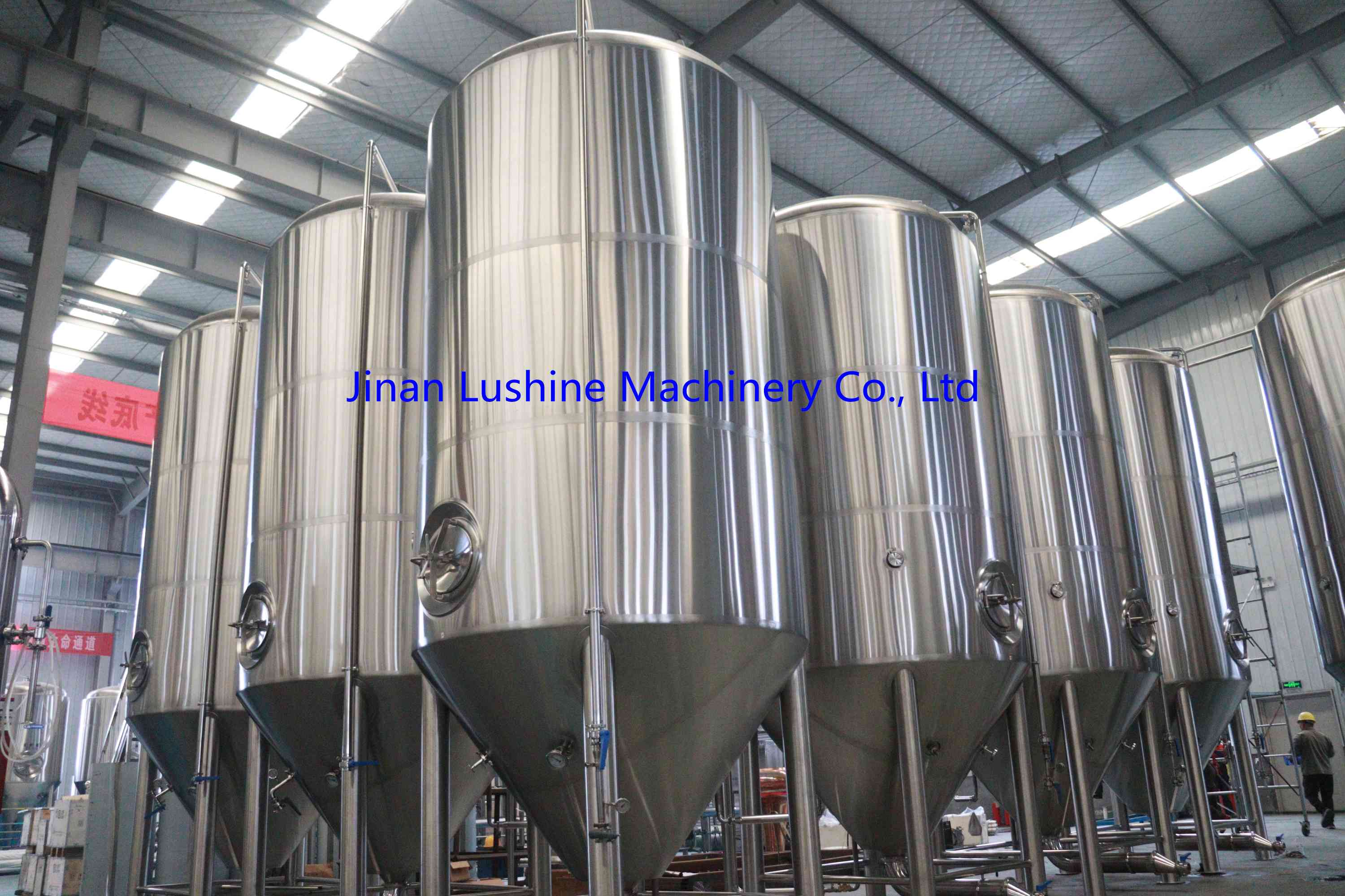 90BBL Fermenters was shipped to USA