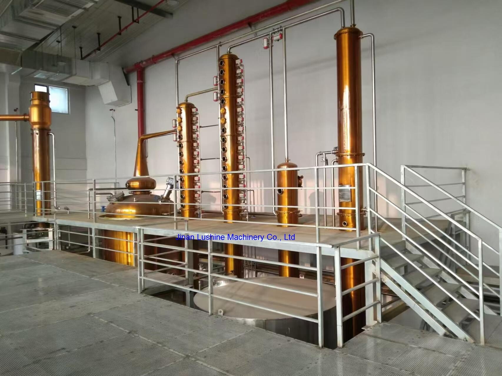 100HL Whiskey Distillery Equipment 