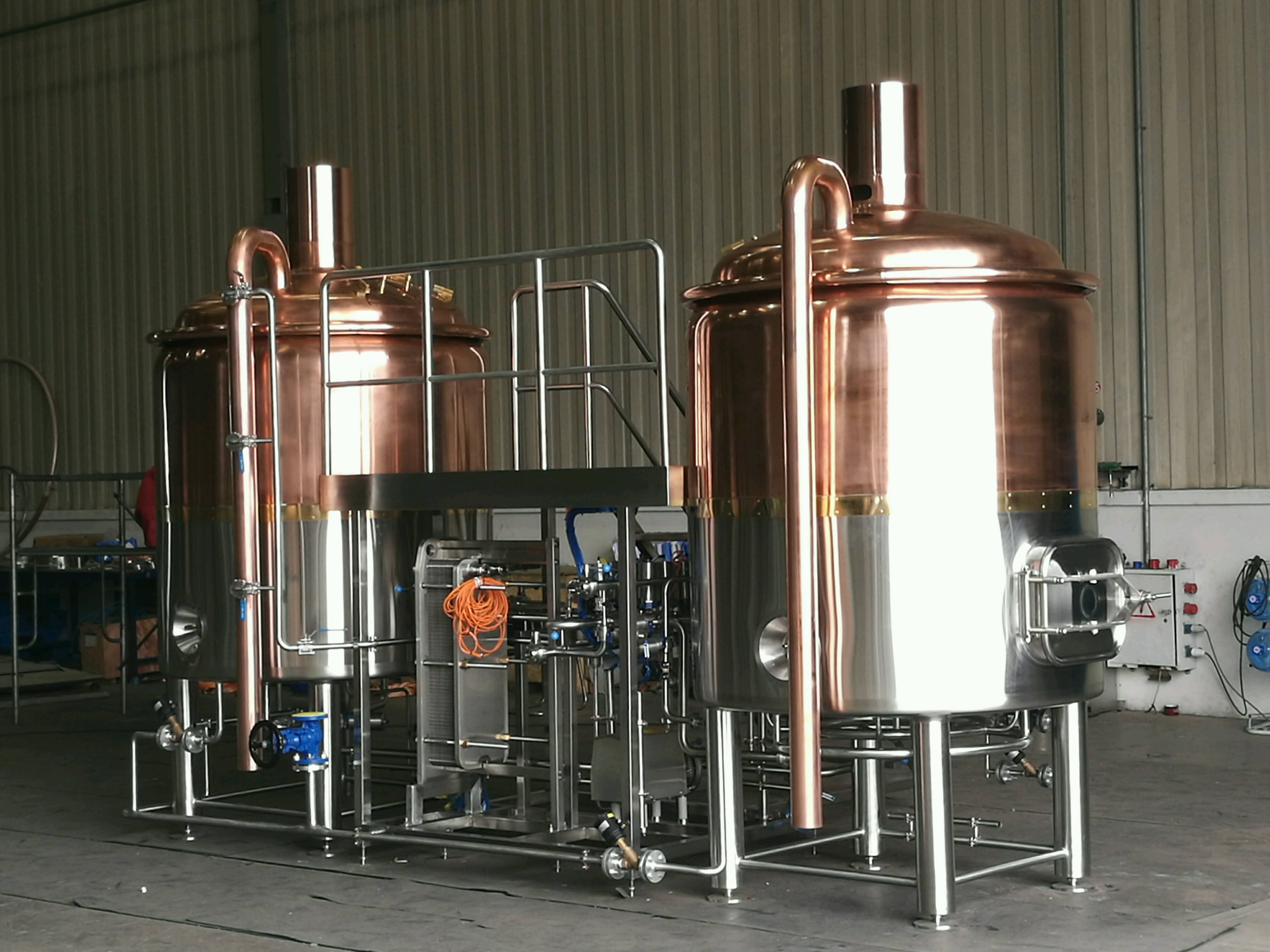 10HL Red copper Brew house