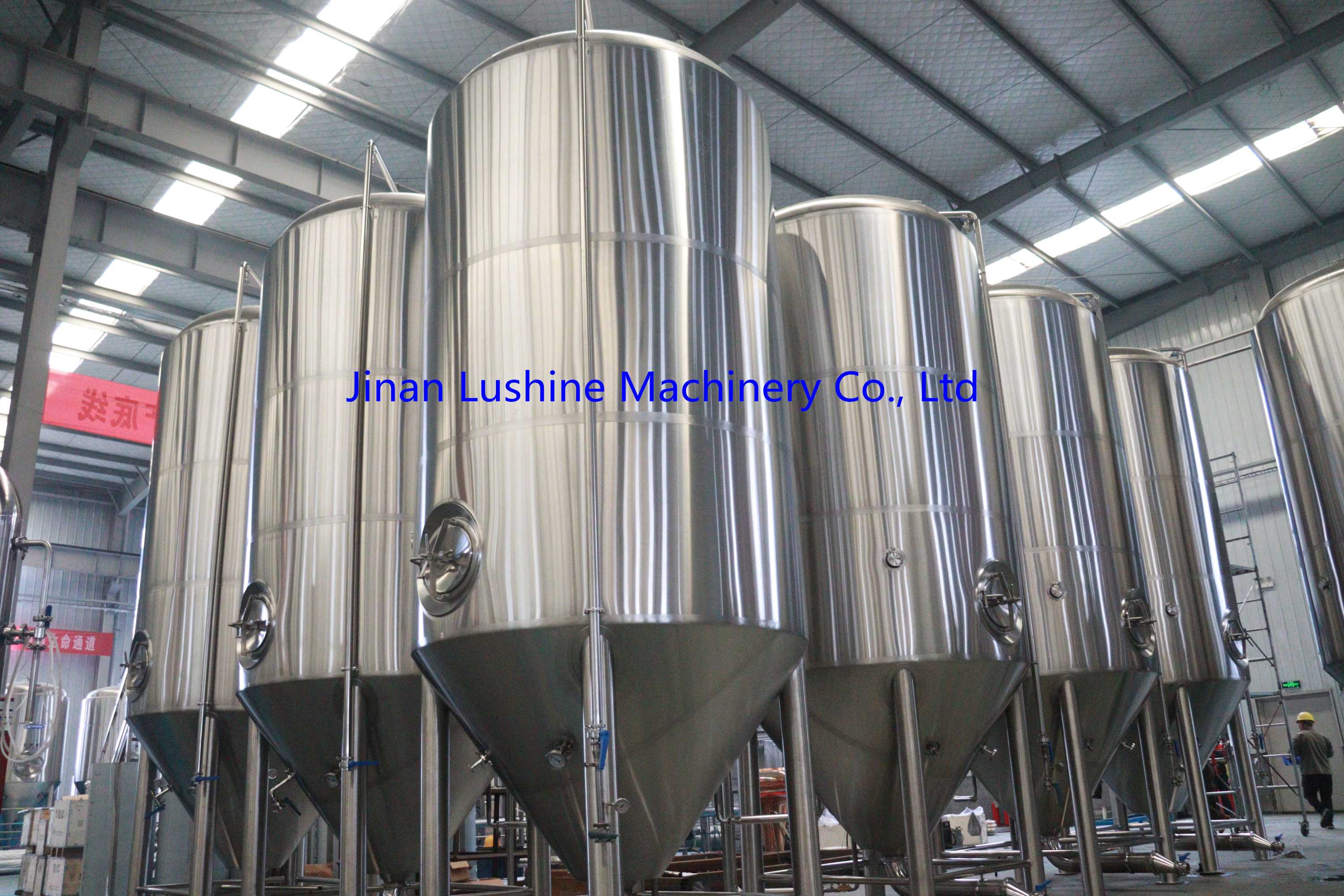 90BBL Fermenters installed in USA
