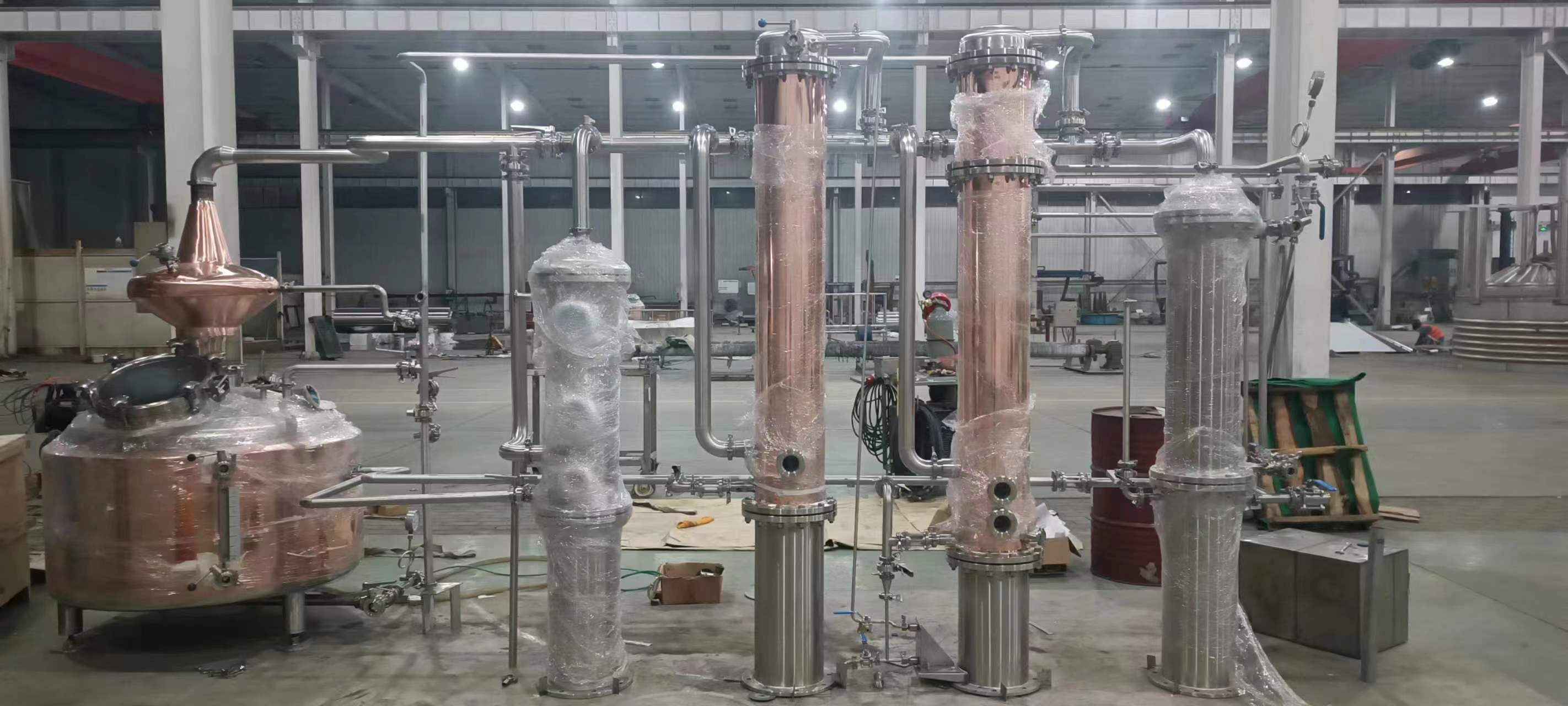 500L Distillery Equipment installed in China