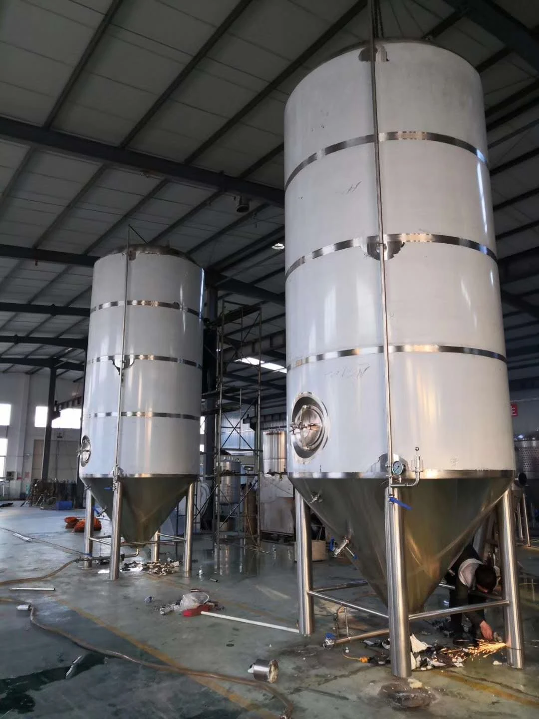 100HL Fermenters for Russia customer
