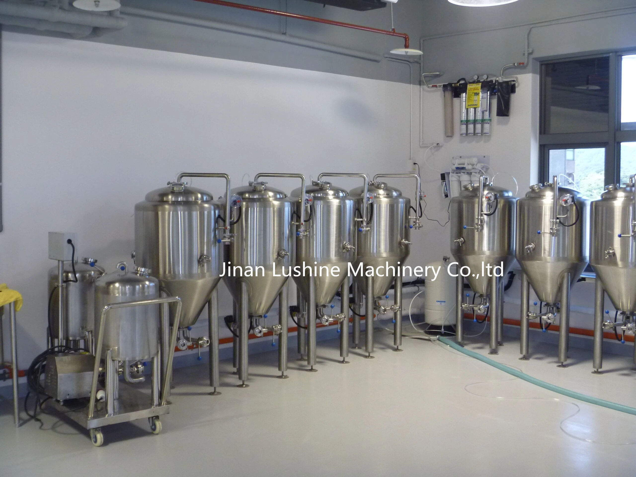 100L Skid Mounted brew house
