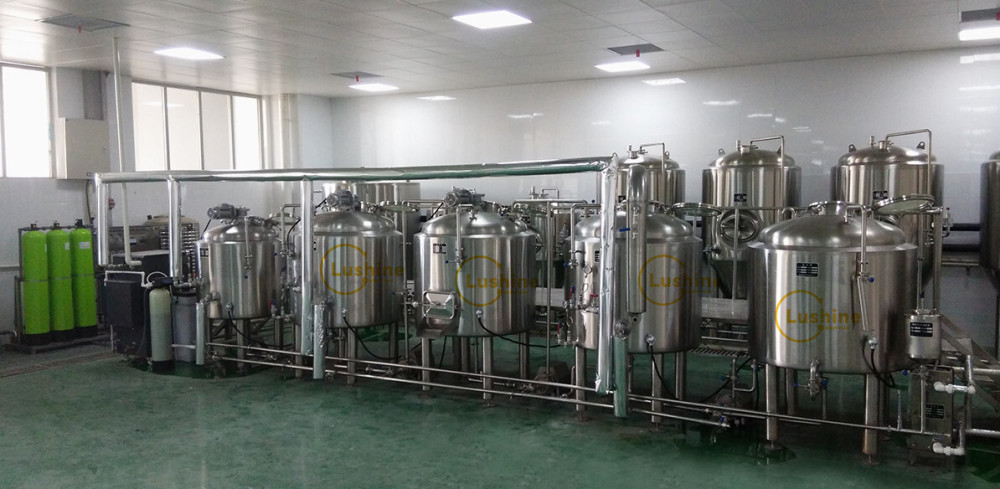 200L Five Vessel Pilot Beer brew house system 