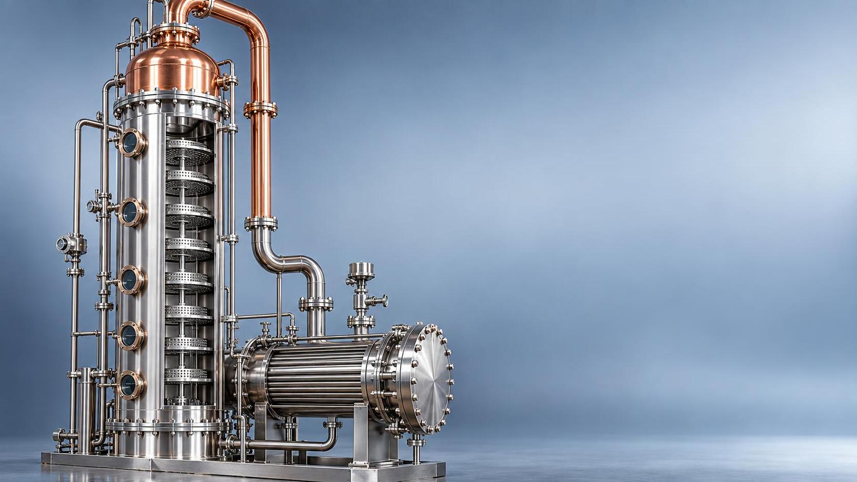 Distillery Equipment for Craft Spirits: Key Differences in Still Design, Reflux Ratio Control, and Copper Contact Requirements vs. Brewery Systems