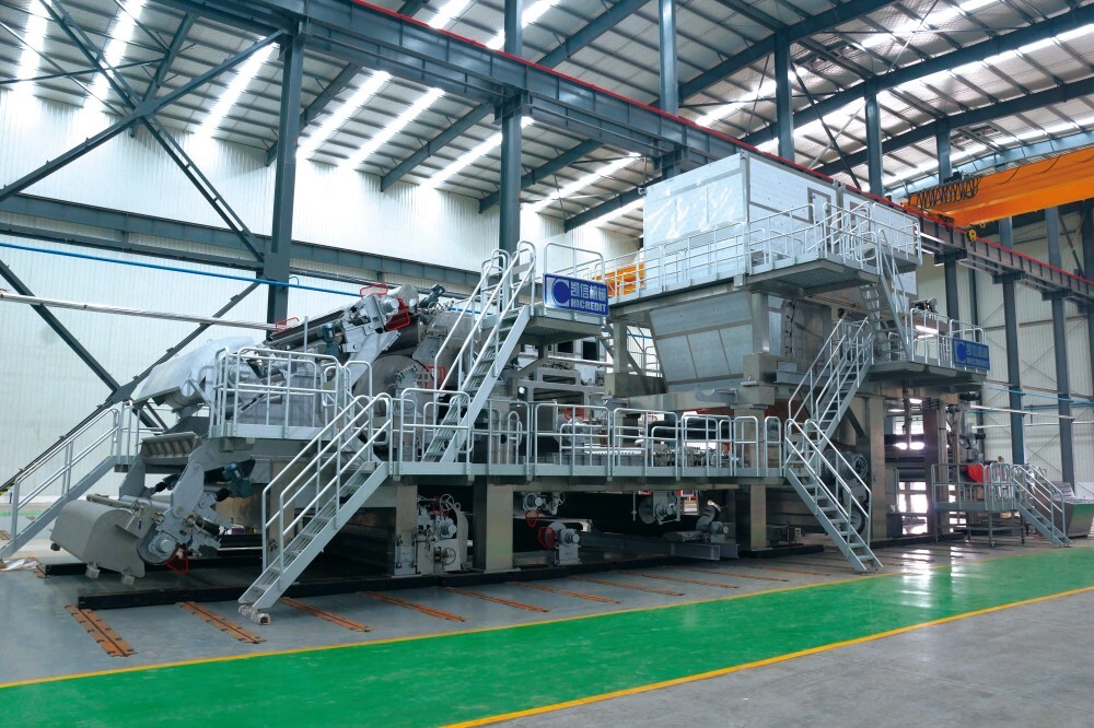 新月型高速卫生纸机