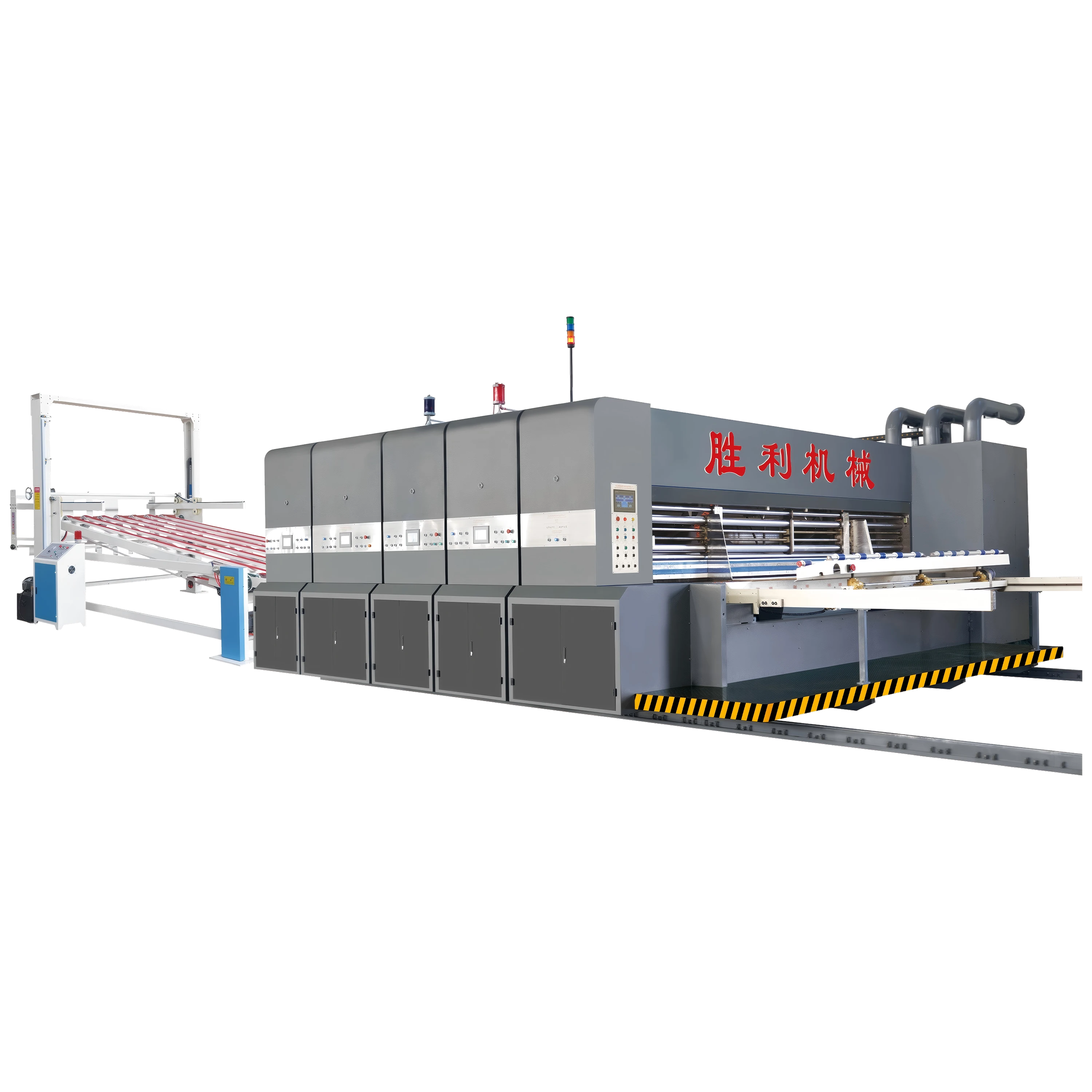 YKW Series of High Speed Flexo Ink Corrugated Paperboard Printing Slotting Die Cutting Machine