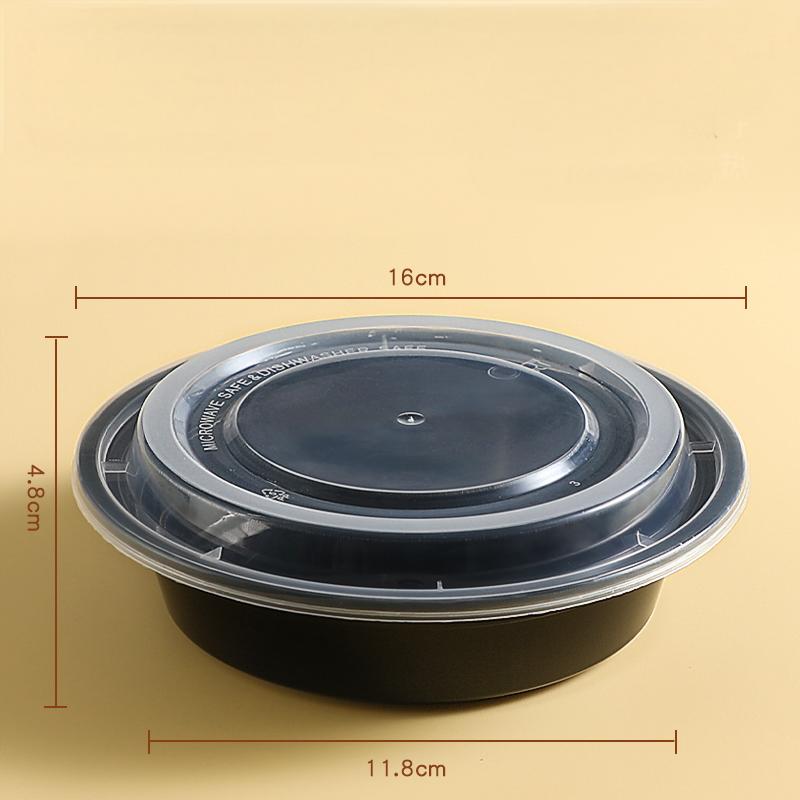 thickened American style meal round bowl