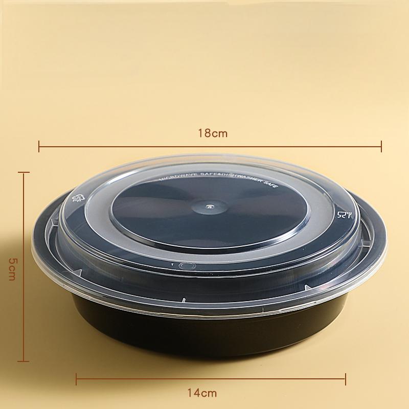 thickened American style meal round bowl