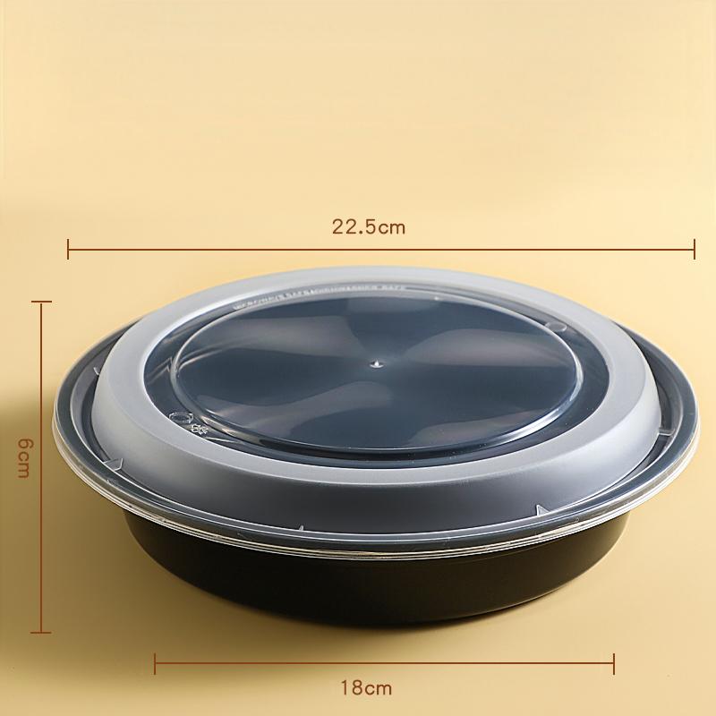 thickened American style meal round bowl