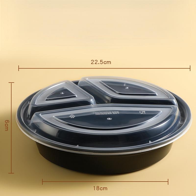 thickened American style meal round bowl