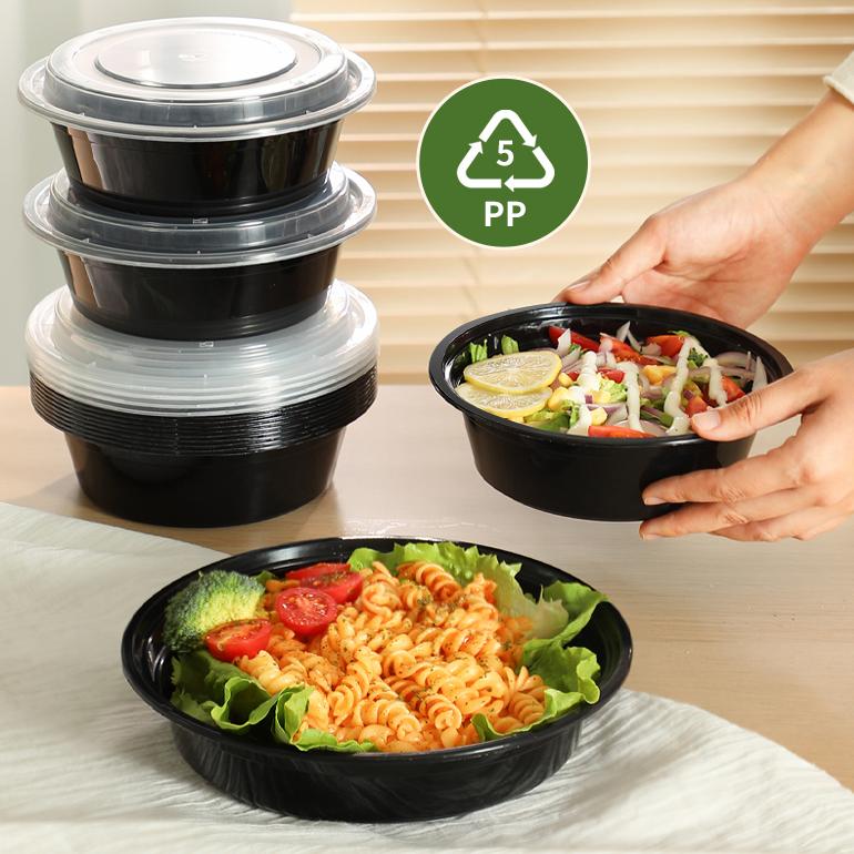 thickened American style meal round bowl