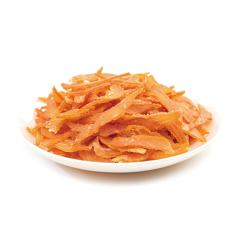 Soft Chicken Jerky Strips for Cat