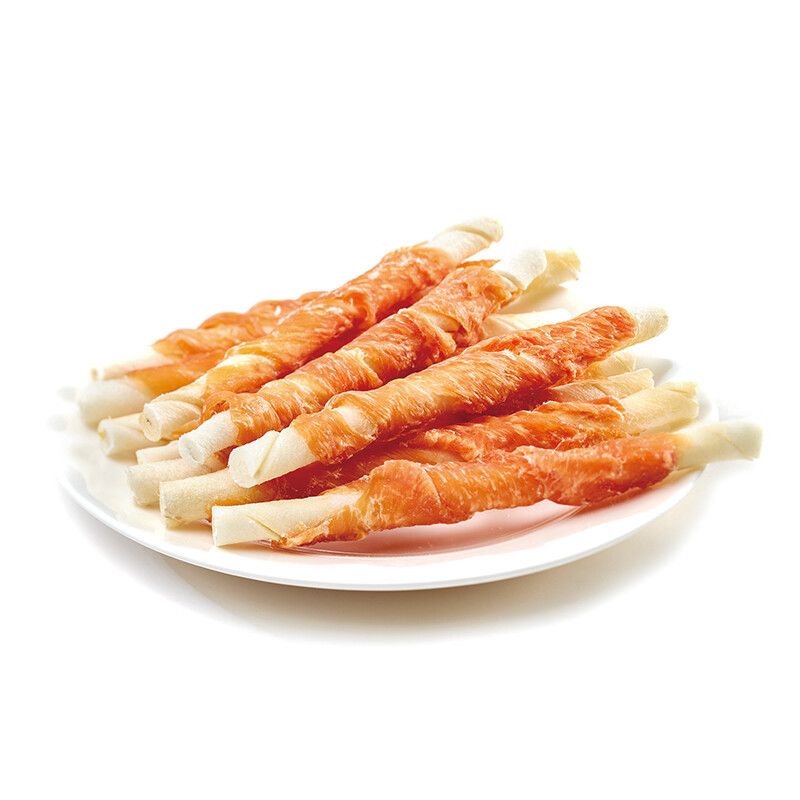 Chicken Jerky with Rawhide Twisted