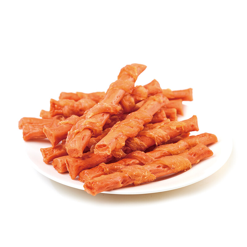 Chicken Jerky with Carrot Stick Twisted