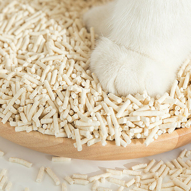 Tofu cat litter