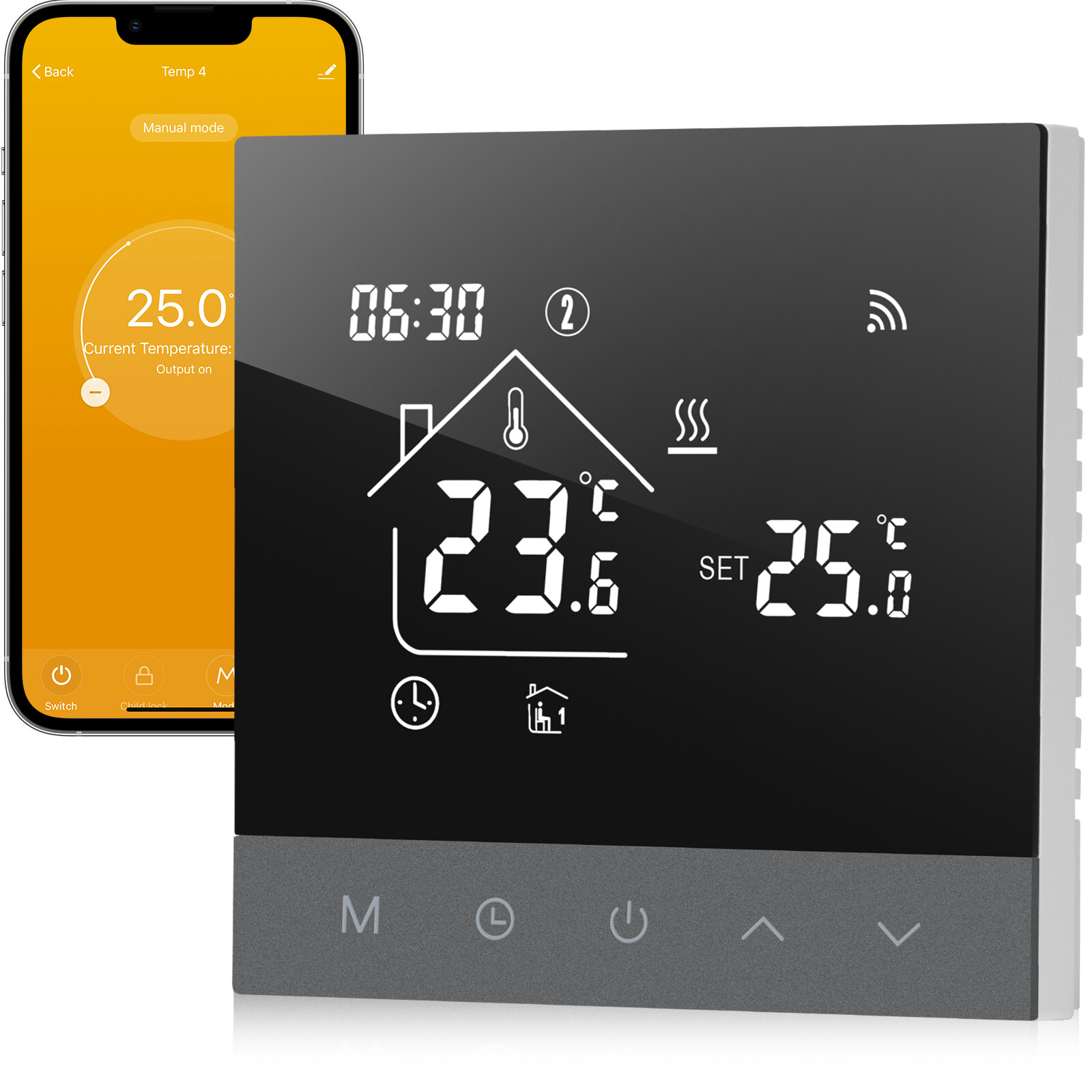 Water Floor Heating Thermostat