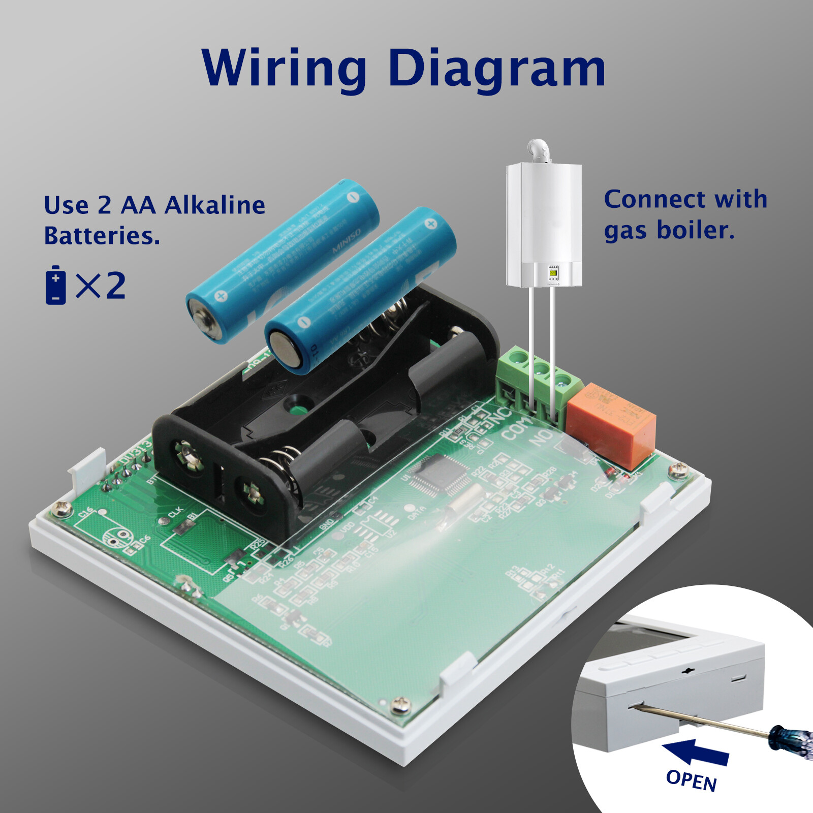 Gas Boiler Thermostat