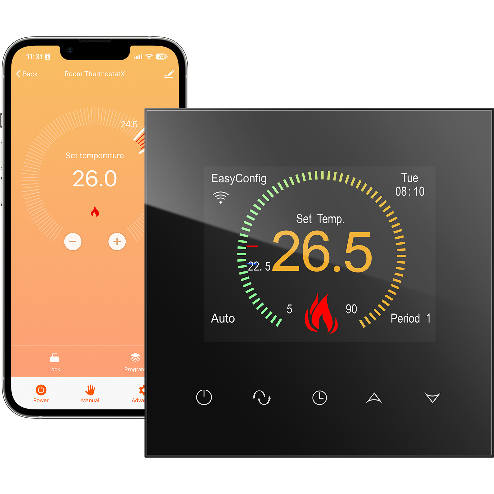 Gas Boiler Thermostat